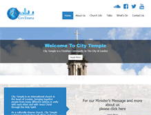 Tablet Screenshot of city-temple.com